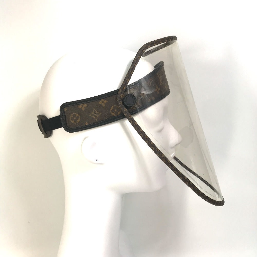 LOUIS VUITTON M76727 Monogram Bijou LV Shield Hat, Face Shield, Sun Visor, Monogram Canvas, Women's, Brown