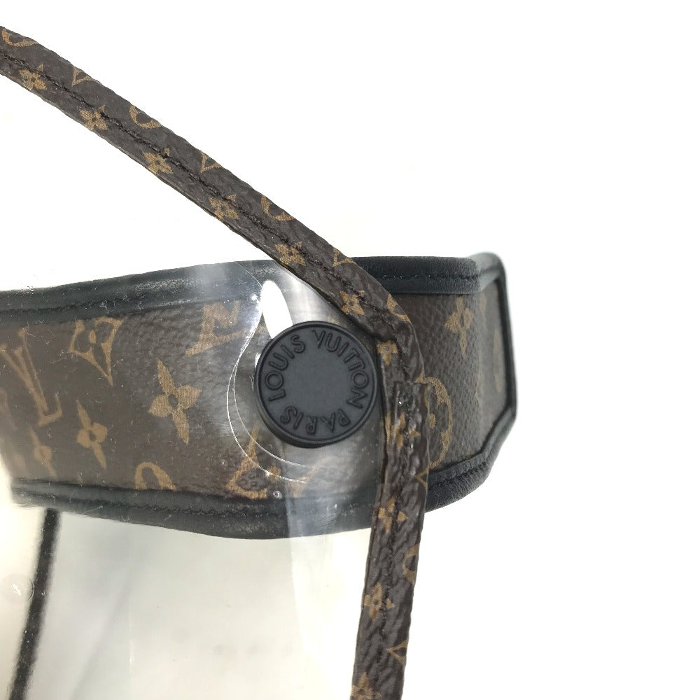 LOUIS VUITTON M76727 Monogram Bijou LV Shield Hat, Face Shield, Sun Visor, Monogram Canvas, Women's, Brown
