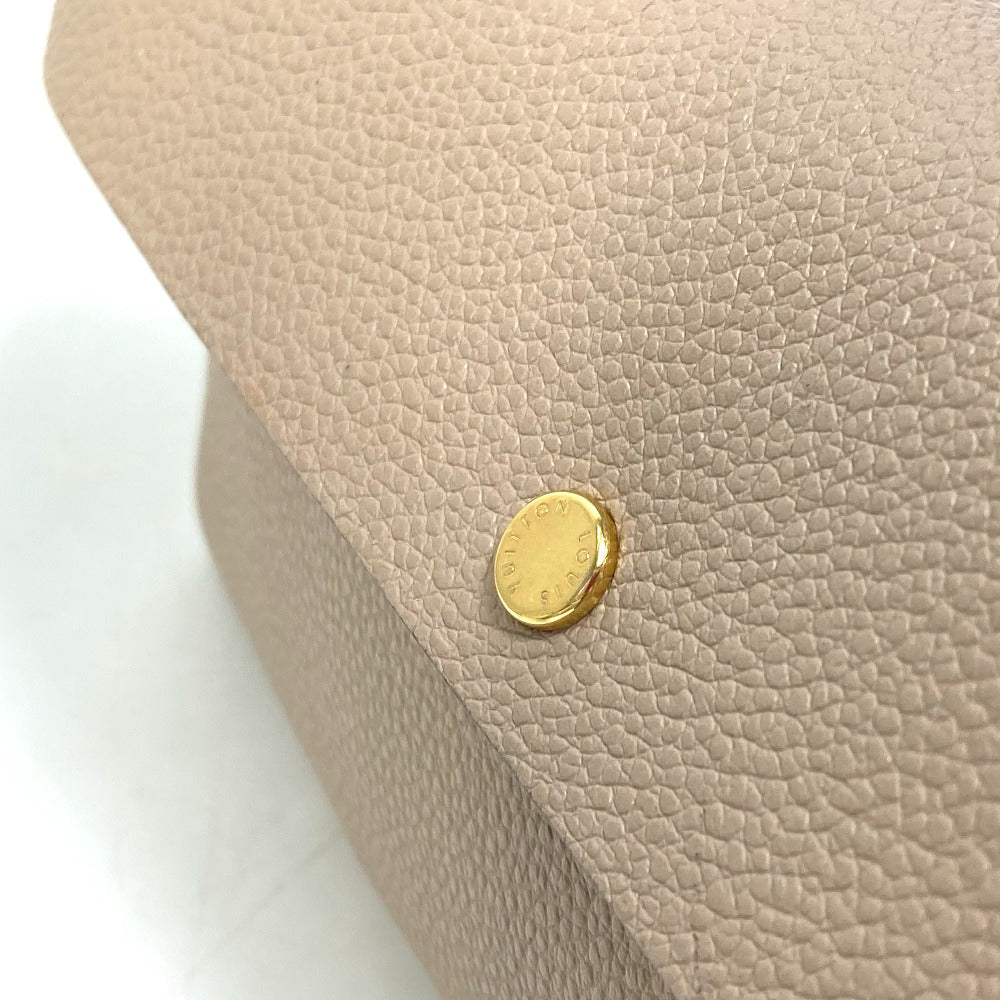 LOUIS VUITTON M61477 フラップ付き ポーチ ポシェット・リヴェットGM 眼鏡ケース メイクポーチ ペンケース ポーチ レザー レディース ベージュ