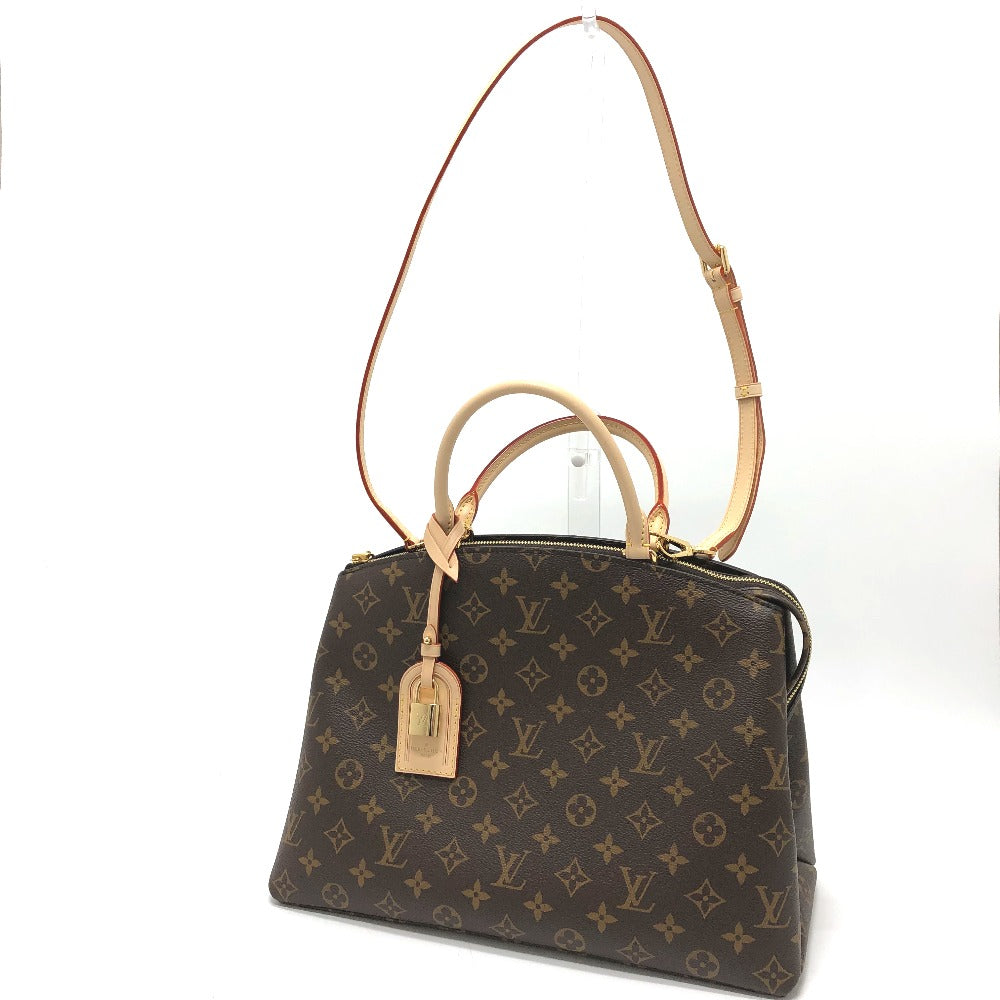 LOUIS VUITTON M45898 モノグラム グラン パレ MM カバン 2WAYバッグ トートバッグ ショルダーバッグ ハンドバッグ モノグラムキャンバス レディース ブラウン