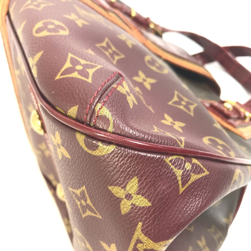 LOUIS VUITTON M95580 Monogram Mirage Greet Clasp Bag Boston Bag Shoulder Bag Canvas Women's Red