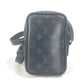 LOUIS VUITTON M45928 Monogram Eclipse Danube PPM Trunk Print Bag, Comic, Crossbody Shoulder Bag, Monogram Eclipse Canvas, Men's, Black