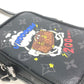 LOUIS VUITTON M45928 Monogram Eclipse Danube PPM Trunk Print Bag, Comic, Crossbody Shoulder Bag, Monogram Eclipse Canvas, Men's, Black