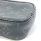LOUIS VUITTON M45928 Monogram Eclipse Danube PPM Trunk Print Bag, Comic, Crossbody Shoulder Bag, Monogram Eclipse Canvas, Men's, Black