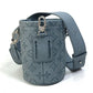 LOUIS VUITTON M81572 Taurillon Climbing Chalk Pouch Shoulder Bag in Taurillon Leather, Gray, Men's