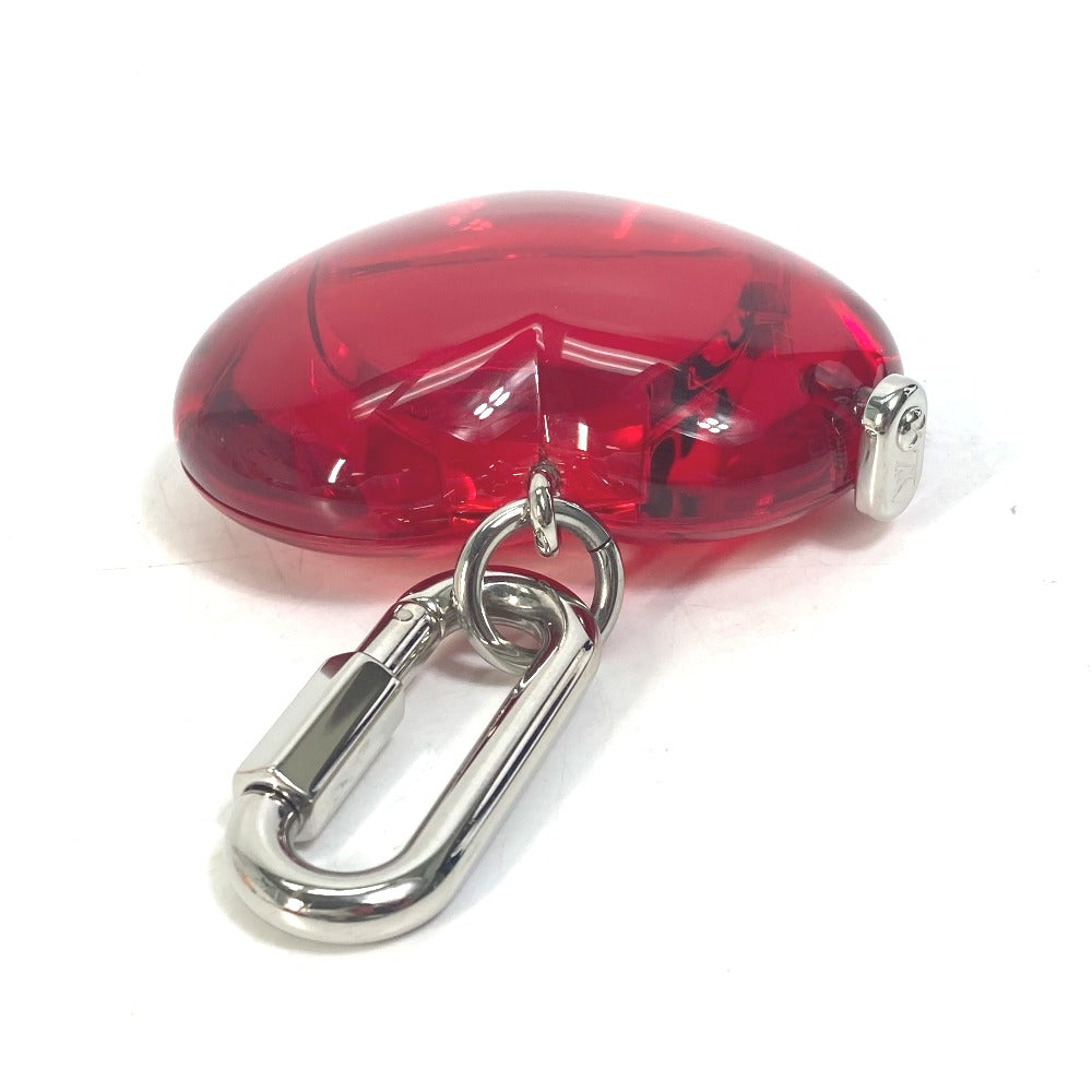 LOUIS VUITTON R17599 カラビナ タンブールホライゾン ハート 時計 ホライゾン収納グッズ 小物入れ キーホルダー プラスチック レディース レッド