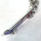 LOUIS VUITTON MP3269 Skateboard Jeweled Sack Bag Charm Keychain Metal Men's Black