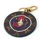 LOUIS VUITTON MP1949 Monogram Kansai Yamamoto Kabuki Daruma Porte-Clés Illustre Bag Charm Keychain Monogram Canvas Women's Brown