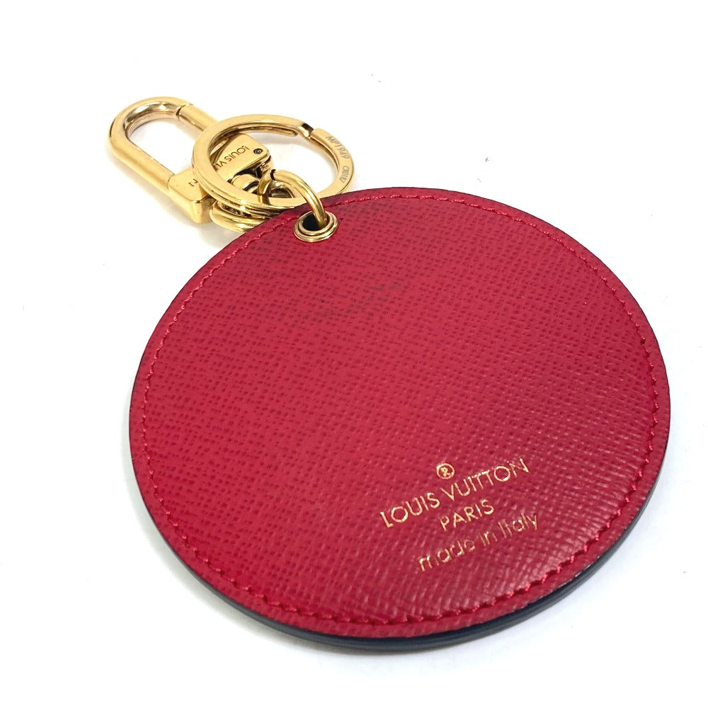 LOUIS VUITTON MP1949 Monogram Kansai Yamamoto Kabuki Daruma Porte-Clés Illustre Bag Charm Keychain Monogram Canvas Women's Brown