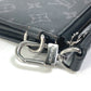 LOUIS VUITTON M80994 Monogram Eclipse Zippy Dragonne Trunk Print Long Wallet in Monogram Eclipse Canvas, Men's, Black