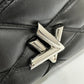 LOUIS VUITTON M50216 Quilted Maltage 2-Way Chain Handbag/Crossbody/Shoulder Bag in Leather (Noir/Black)