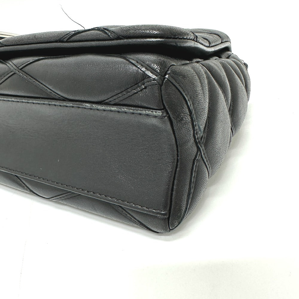 LOUIS VUITTON M50216 Quilted Maltage 2-Way Chain Handbag/Crossbody/Shoulder Bag in Leather (Noir/Black)