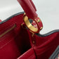 LOUIS VUITTON M42926 プレーティング LVシグネチャー カプシーヌPM 2WAYバッグ カバン ハンドバッグ レザー レディース ルビー レッド