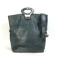 LOUIS VUITTON Men's Runway Exclusive Cuir Epi NS 2-Way Handbag/Crossbody/Shoulder Bag in Leather, Noir Black