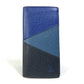 LOUIS VUITTON M30713 Taiga V Portefeuille Brazza NM Bifold Long Wallet in Taiga Leather, Men's Navy