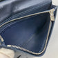 LOUIS VUITTON M30713 Taiga V Portefeuille Brazza NM Bifold Long Wallet in Taiga Leather, Men's Navy