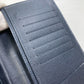 LOUIS VUITTON M30713 Taiga V Portefeuille Brazza NM Bifold Long Wallet in Taiga Leather, Men's Navy