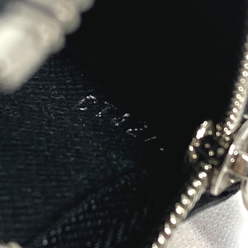 LOUIS VUITTON N60155 ダミエグラフィット カードキーケース ポシェット・クレ 小銭入れ 財布 キーリング付き コインケース ダミエグラフィットキャンバス ユニセックス ブラック