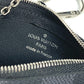 LOUIS VUITTON N60155 ダミエグラフィット カードキーケース ポシェット・クレ 小銭入れ 財布 キーリング付き コインケース ダミエグラフィットキャンバス ユニセックス ブラック
