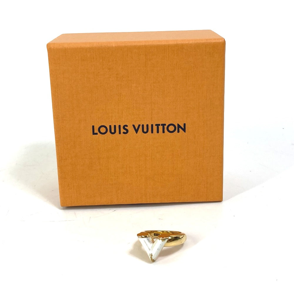 LOUIS VUITTON M69596 Berg Essential V Pearlfection Ring, GP, Women's, Gold