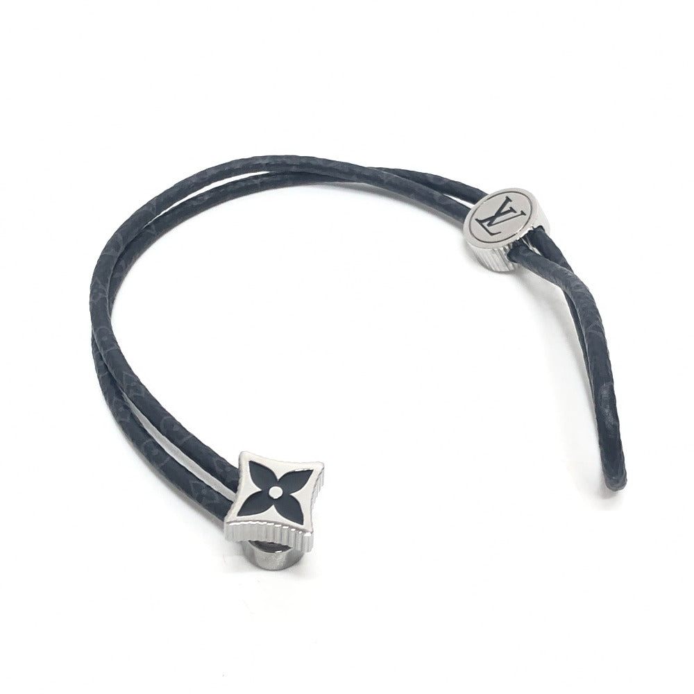 LOUIS VUITTON M8111 ブラスレ キャッチ イット ブレスレット 小物 アクセサリー ブレスレット モノグラムエクリプスキャンバス メンズ ブラック - brandshop-reference
