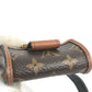 LOUIS VUITTON M6786A Monogram Reverse Dauphine Bracelet, AirPods Case, Earphone Case, Monogram Reverse Canvas, Women's, Beige