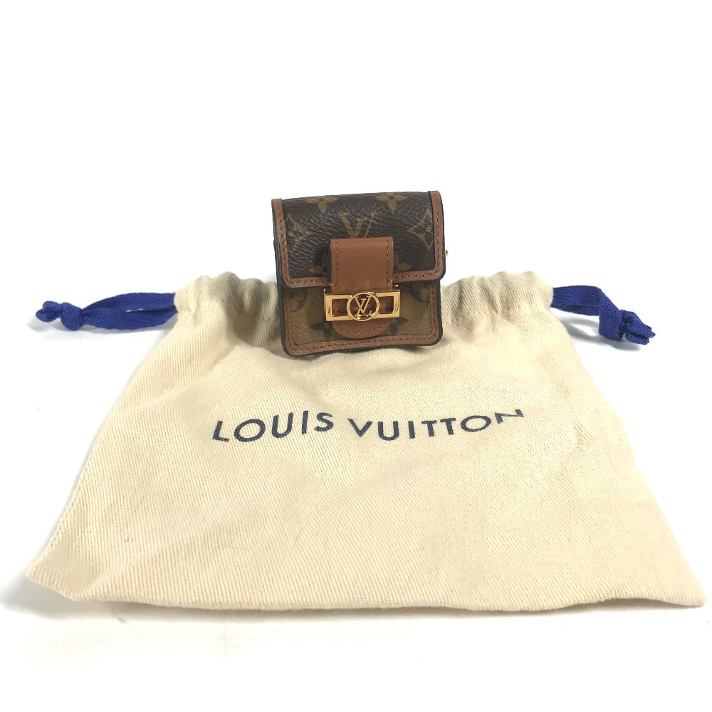 LOUIS VUITTON M6786A Monogram Reverse Dauphine Bracelet, AirPods Case, Earphone Case, Monogram Reverse Canvas, Women's, Beige