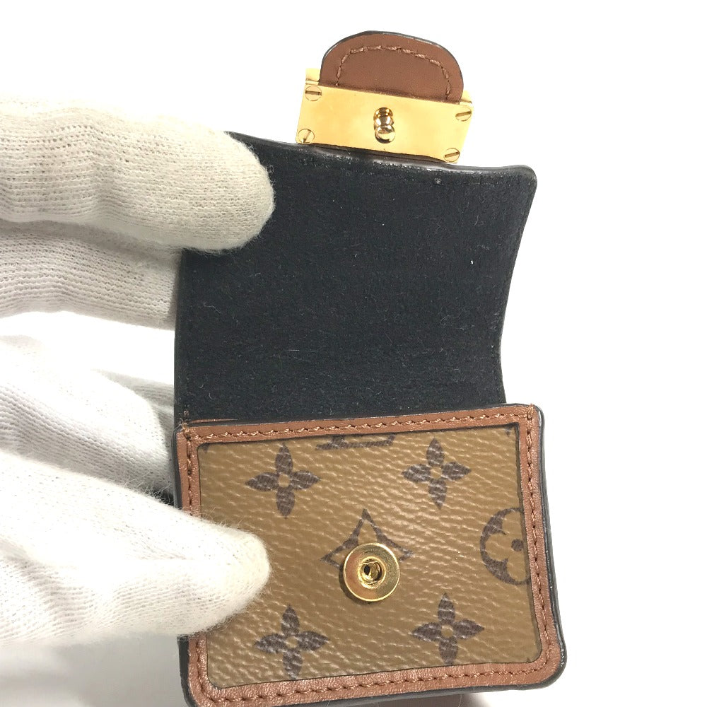 LOUIS VUITTON M6786A Monogram Reverse Dauphine Bracelet, AirPods Case, Earphone Case, Monogram Reverse Canvas, Women's, Beige