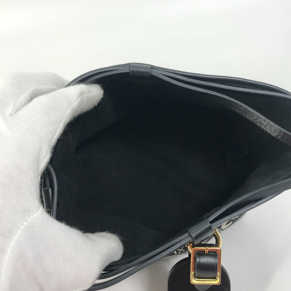 LOUIS VUITTON M69973 モノグラム SINCE1854 ノエ・パース 2WAY カバン 巾着 ポシェット ショルダーバッグ ジャガード レディース ノワール ブラック