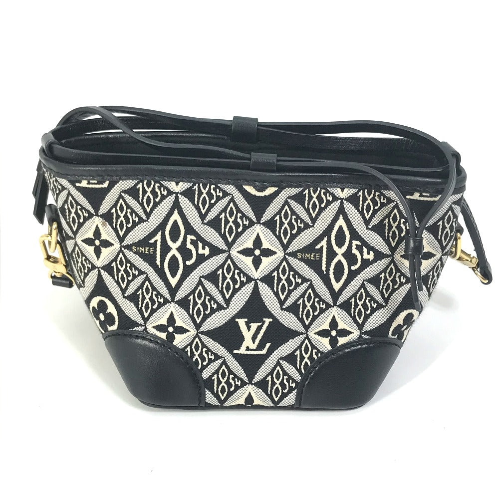 LOUIS VUITTON M69973 モノグラム SINCE1854 ノエ・パース 2WAY カバン 巾着 ポシェット ショルダーバッグ ジャガード レディース ノワール ブラック