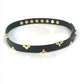 LOUIS VUITTON M6557F 2重ブレスレット ブラスレ・デイリーモノグラム スタッズ アクセサリー ブレスレット レザー レディース ブラック