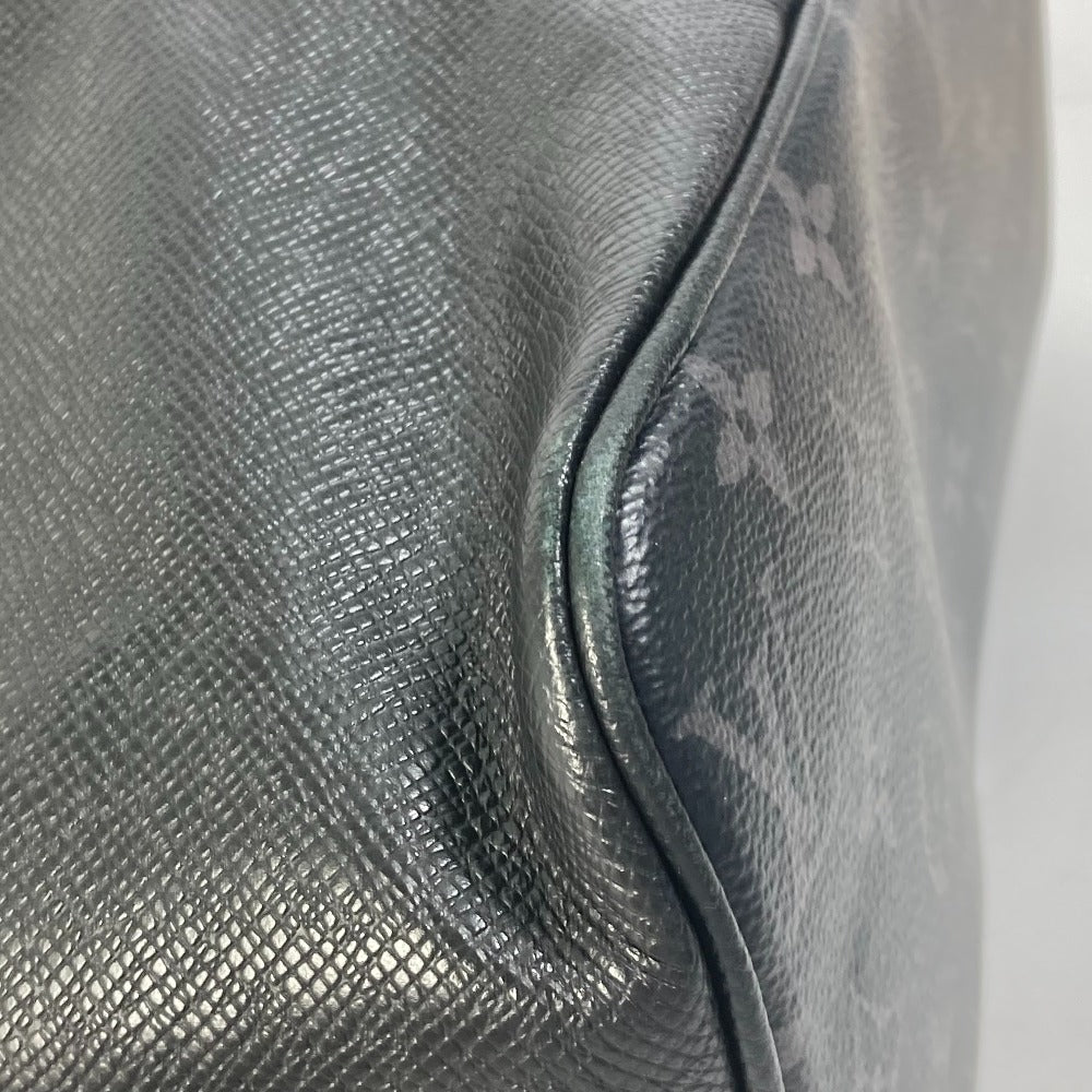LOUIS VUITTON M30431 Taiga Rama City Tote, 2-Way Shoulder Bag, Handbag, and Tote Bag in Taiga Leather, Black