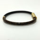 LOUIS VUITTON M6431F Monogram Canvas Bracelet for Women, Brown, Daily Confidential Accessory