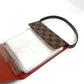 LOUIS VUITTON M99074 Damier CD Case/DVD Case/Pouch, Japan 20th Anniversary Limited Edition Handbag, Damier Canvas, Ebene Brown, Women's