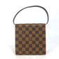 LOUIS VUITTON M99074 Damier CD Case/DVD Case/Pouch, Japan 20th Anniversary Limited Edition Handbag, Damier Canvas, Ebene Brown, Women's