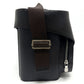 LOUIS VUITTON M46510 Monogram Glace Charlie Camera Shoulder Bag in Monogram Glace Leather, Unisex, Cafe Brown