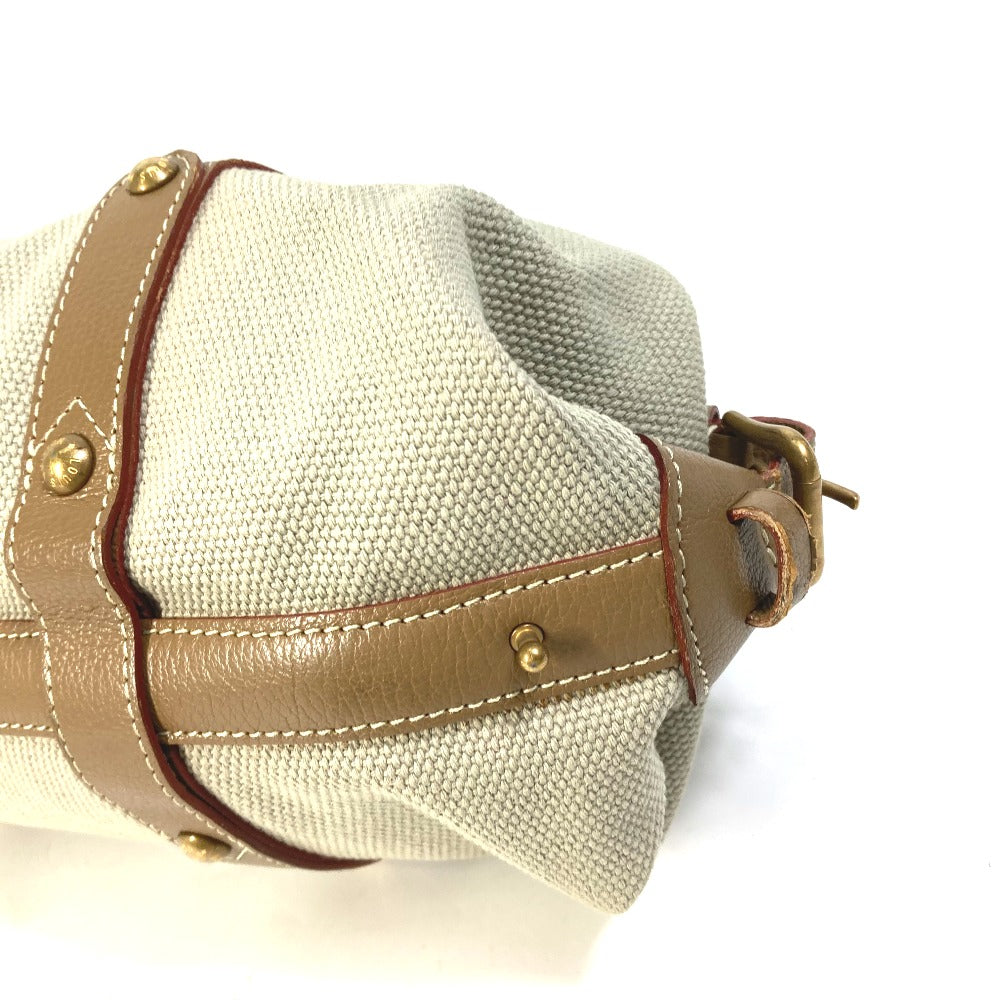 LOUIS VUITTON M48827 アンティグア サックドニュイPM トアル トリアノン カバン ショルダーバッグ ハンドバッグ キャンバス レディース ベージュ