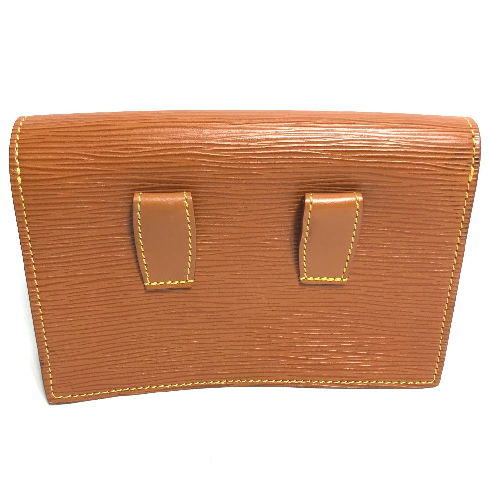 LOUIS VUITTON M52603 Epi Santur Tilsitt Pouch Only, Epi Leather, Women's, Kenyan Brown