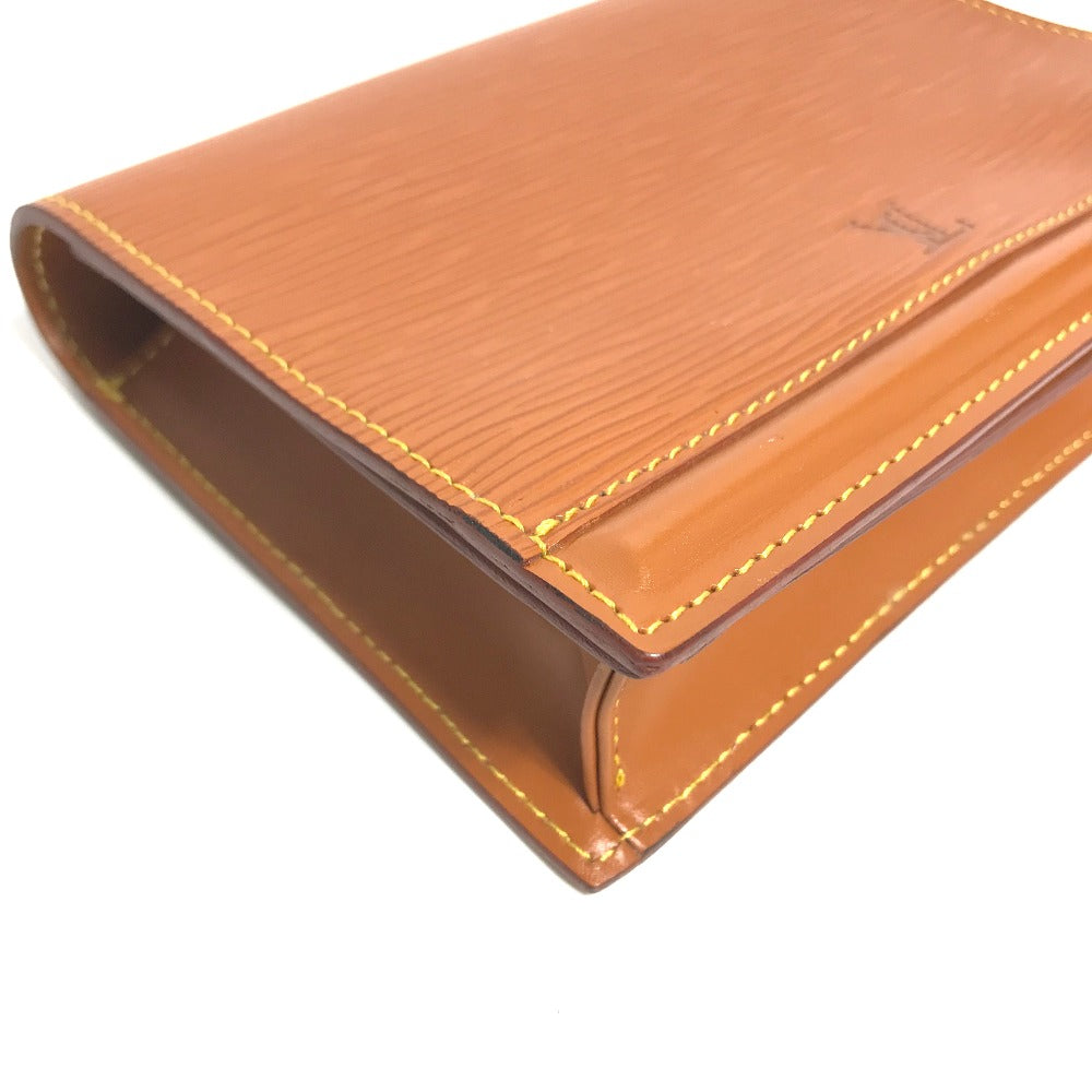 LOUIS VUITTON M52603 Epi Santur Tilsitt Pouch Only, Epi Leather, Women's, Kenyan Brown