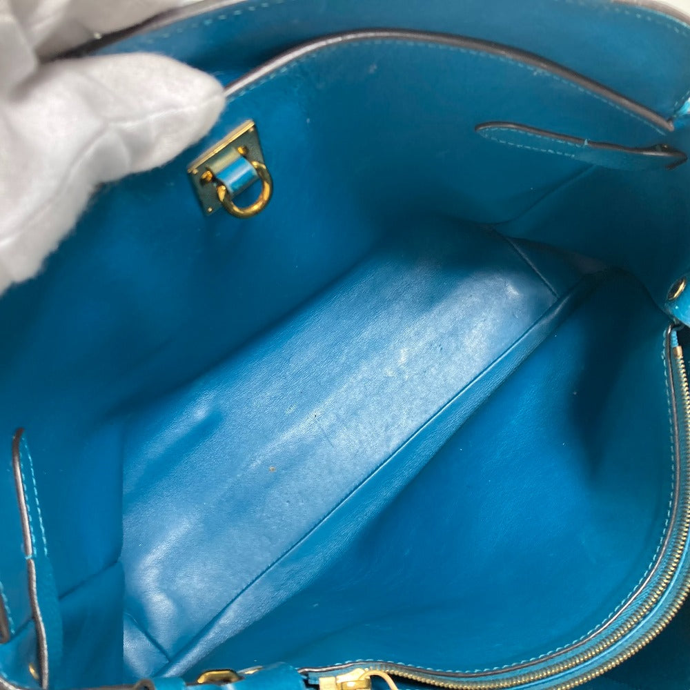 LOUIS VUITTON M55023 Handbag/Tote Bag, Mila MM 2-Way Crossbody/Shoulder Bag, Leather, Women's, Colvert Blue