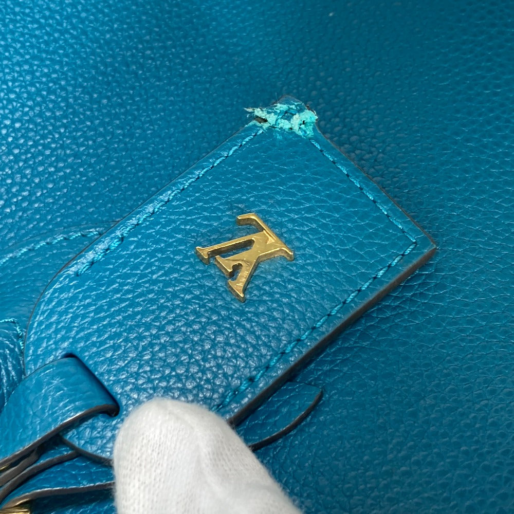 LOUIS VUITTON M55023 Handbag/Tote Bag, Mila MM 2-Way Crossbody/Shoulder Bag, Leather, Women's, Colvert Blue