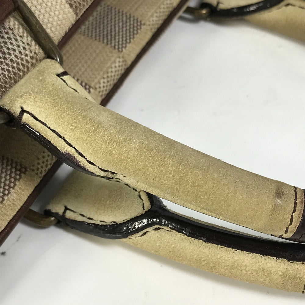 LOUIS VUITTON N48185 ダミエルン カバ ショルダーバッグ カバン トートバッグ キャンバス レディース ホワイト