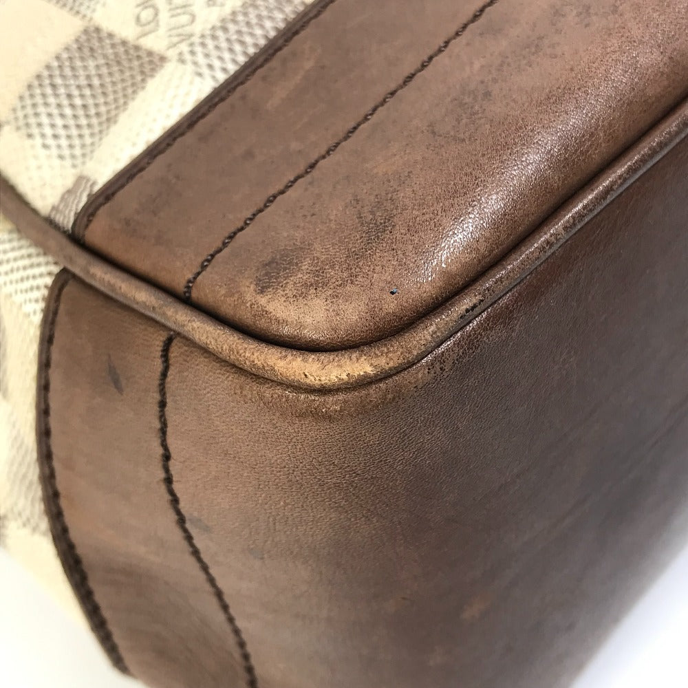 LOUIS VUITTON N48185 ダミエルン カバ ショルダーバッグ カバン トートバッグ キャンバス レディース ホワイト