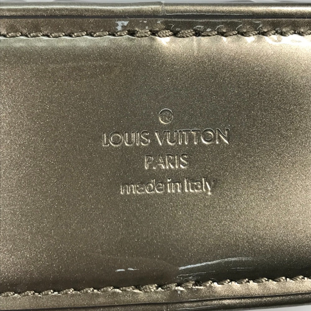 LOUIS VUITTON M90510 Monogram Vernis Belt Bag, Body Bag, Crossbody Bag, 2-Way Shoulder Bag, Monogram Vernis, Women's, Champagne Metallic Gray