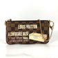 LOUIS VUITTON N63091 Damier Pochette Milla MM Accessory Pouch Bag Shoulder Bag Chain Bag Damier Canvas Women's Brown