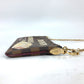 LOUIS VUITTON N63091 Damier Pochette Milla MM Accessory Pouch Bag Shoulder Bag Chain Bag Damier Canvas Women's Brown