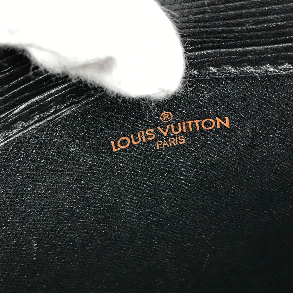 LOUIS VUITTON M54452 Epi Leather Porte-Document Case, Document Case, Clutch Bag, Men's, Noir Black