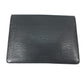 LOUIS VUITTON M54452 Epi Leather Porte-Document Case, Document Case, Clutch Bag, Men's, Noir Black