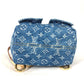 LOUIS VUITTON M46836 新作 LV リミックス ヴェニス カバン バックパック リュックサック モノグラムデニム レディース ブルーデニム ブルー