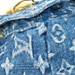 LOUIS VUITTON M46836 新作 LV リミックス ヴェニス カバン バックパック リュックサック モノグラムデニム レディース ブルーデニム ブルー